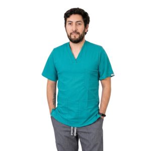 Delantal Hombre Tela Elasticada Verde