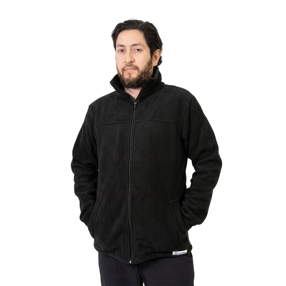 Polerón Clínico Polar Hombre Negro