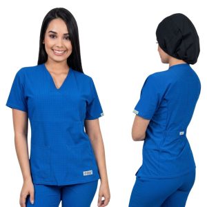 Delantal Antifluidos Color Azul Rey